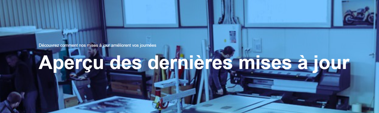 Aperçu des dernières mises à jour ! 🚀